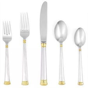 LENOX Eternal Gold 5-Piece Place Setting | Kitchen Place Setting